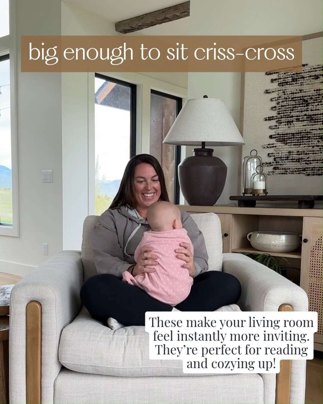 The comfiest chair. The kind you actually want to sit in, whether it’s for morning coffee, winding down at night, or just a quiet moment during the day.

Comfort like this makes a space feel lived-in in the best way. 

 #LTKmomlife #LTKvlog #LTKHome