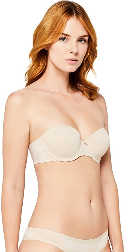 Amazon Brand - Iris & Lilly Women's Strapless Microfibre Bra | Amazon (US)