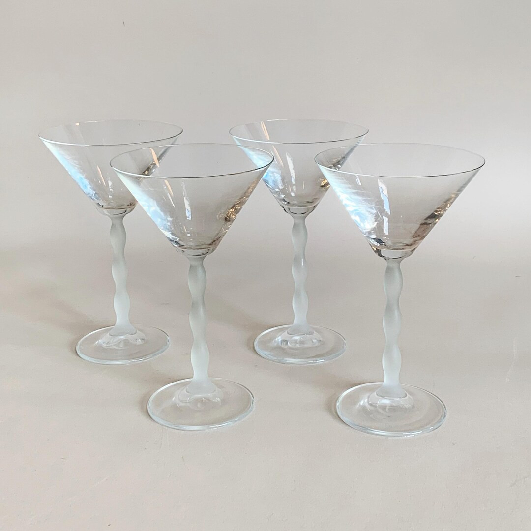 WAVY COCKTAIL GLASSES - S/4 - Etsy | Etsy (US)