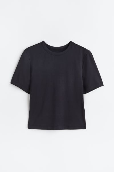 DryMove™ Cropped sports top | H&M (UK, MY, IN, SG, PH, TW, HK)