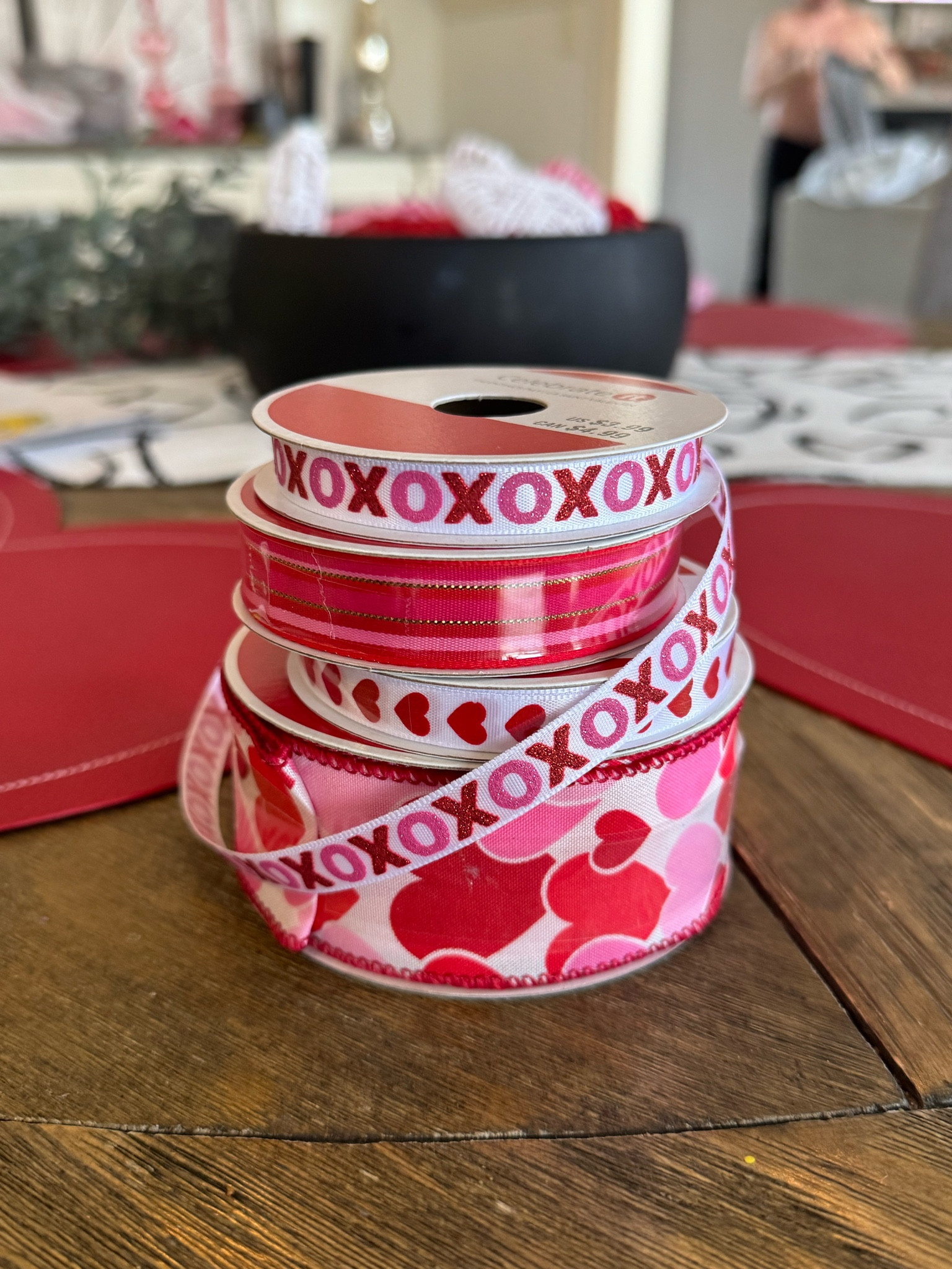 Valentine’s Day ribbon, crafts, gifts. #valentinesday #giftidea #crafts #gifts

#LTKSeasonal #LTKGiftGuide #LTKSaleAlert