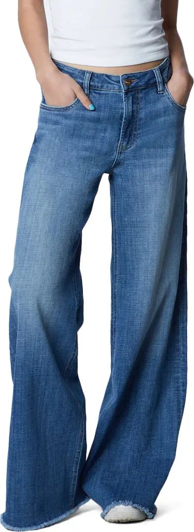 Mighty High Waist Wide Leg Jeans | Nordstrom