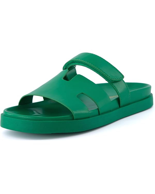 CUSHIONAIRE Women's Lotto footbed sandal with +Comfort, Wide Widths Available | Amazon (US)