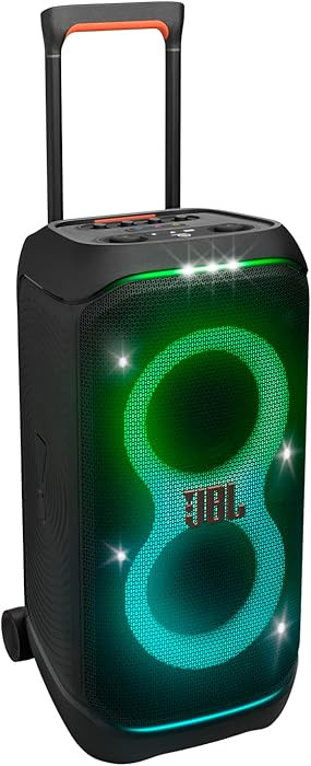 JBL PartyBox Stage 320 - Portable Party Speaker with Telescopic Handle & Wide, Sturdy Wheels, Pow... | Amazon (US)