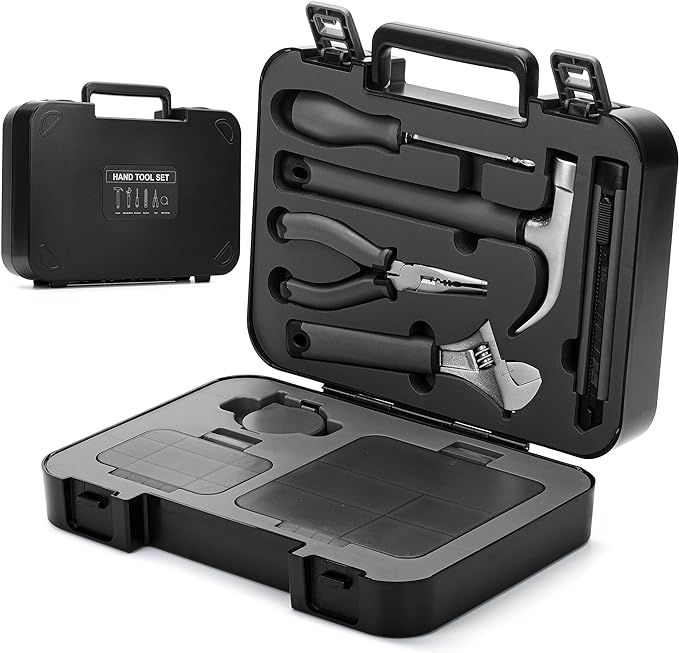 Bates- Household Tool Kit, Small Tool Kit, Tool Set for Home, Small Tool Box Set, Basic Tool Kit ... | Amazon (US)