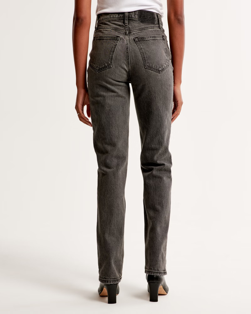 Ultra High Rise 90s Straight Jean | Abercrombie & Fitch (US)
