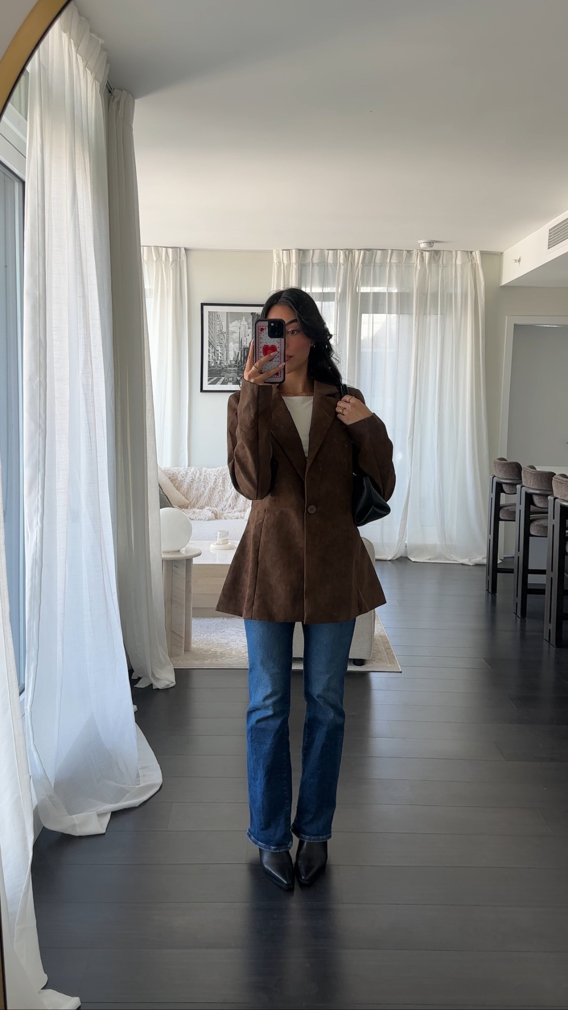 Casual chic fall outfit 🤎

#LTKworkwear #LTKstyletip #LTKjeans