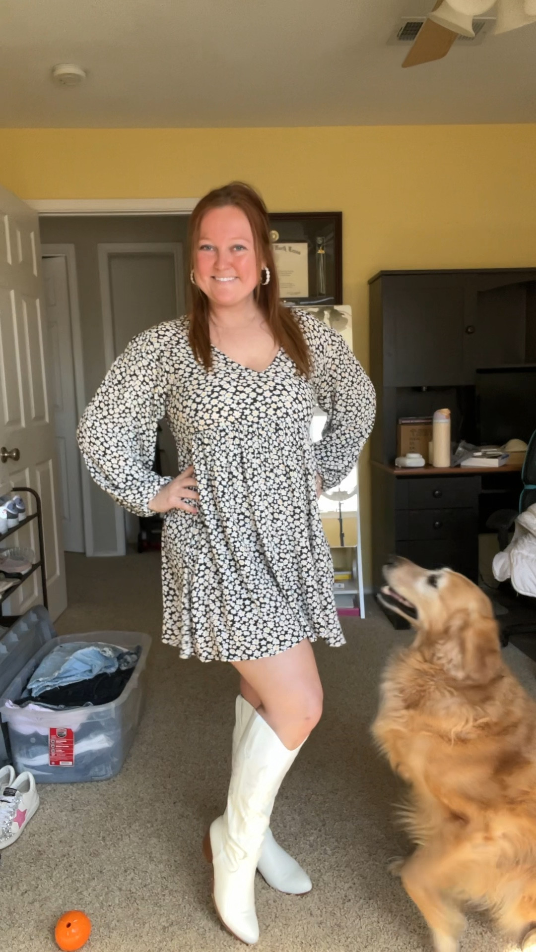 Dress is billabong from last year, but I found a ton of the same fit! 
My exact cowboy boots are still in stock and budget friendly from Amazon! 

#LTKstyletip #LTKfindsunder100 #LTKshoecrush