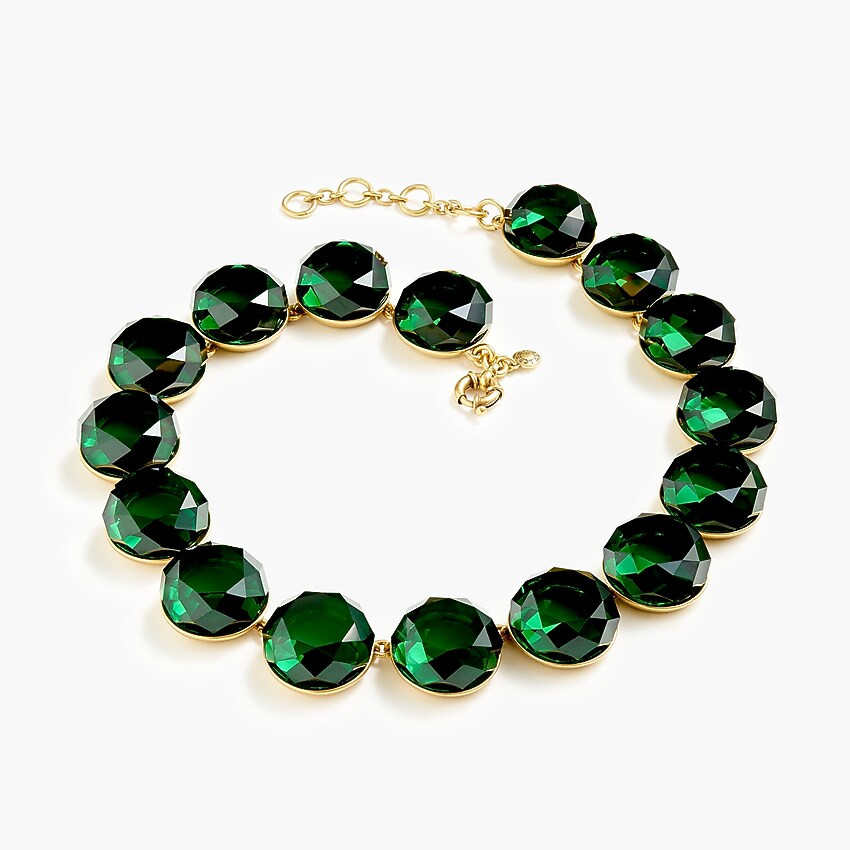 Dome crystal statement necklace | J. Crew US
