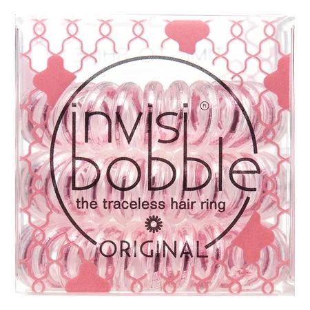 invisibobble - InvisiBobble The Traceless Hair Ring Original- Crystal Clear- 3pk - Walmart.com | Walmart (US)