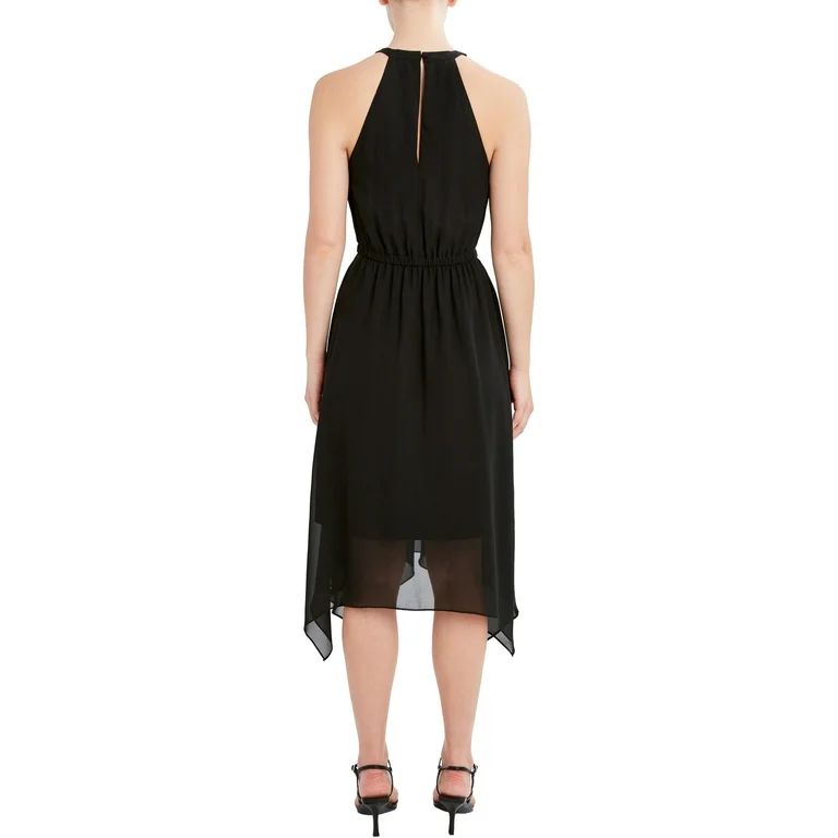 BCBG Paris Women's Halter Chiffon Dress | Walmart (US)