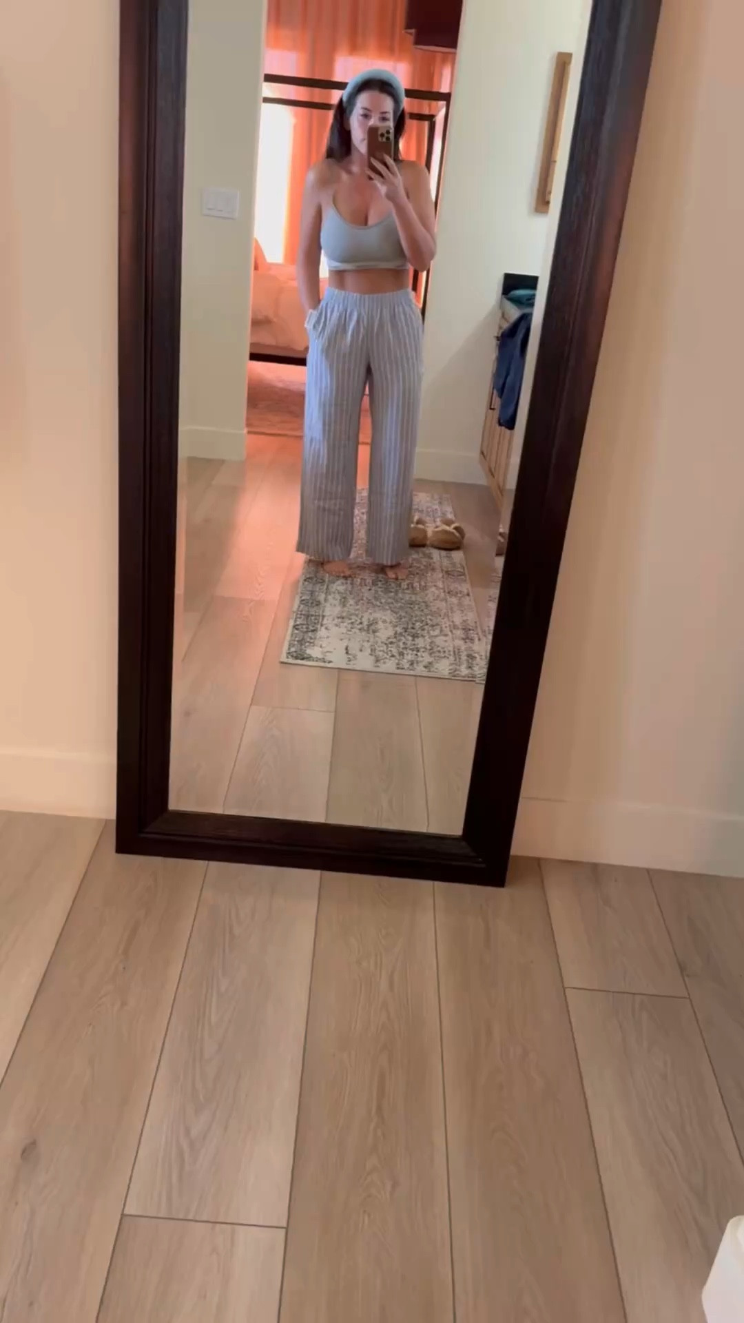 These lightweight pinstripe beachy pants are such a good find 🤍 They’re super breathable and give that effortless coastal vibe while still being comfy enough for everyday wear. Perfect for spring and summer — whether you’re heading to brunch, the beach, or just running around town.

I’m wearing a size small for reference and the fit is so good. They’re light, airy, and easy to style with a simple tank or tee.

Linked them here because they’re too cute not to share ✨

#LTKootd #LTKSpringSale #LTKSaleAlert