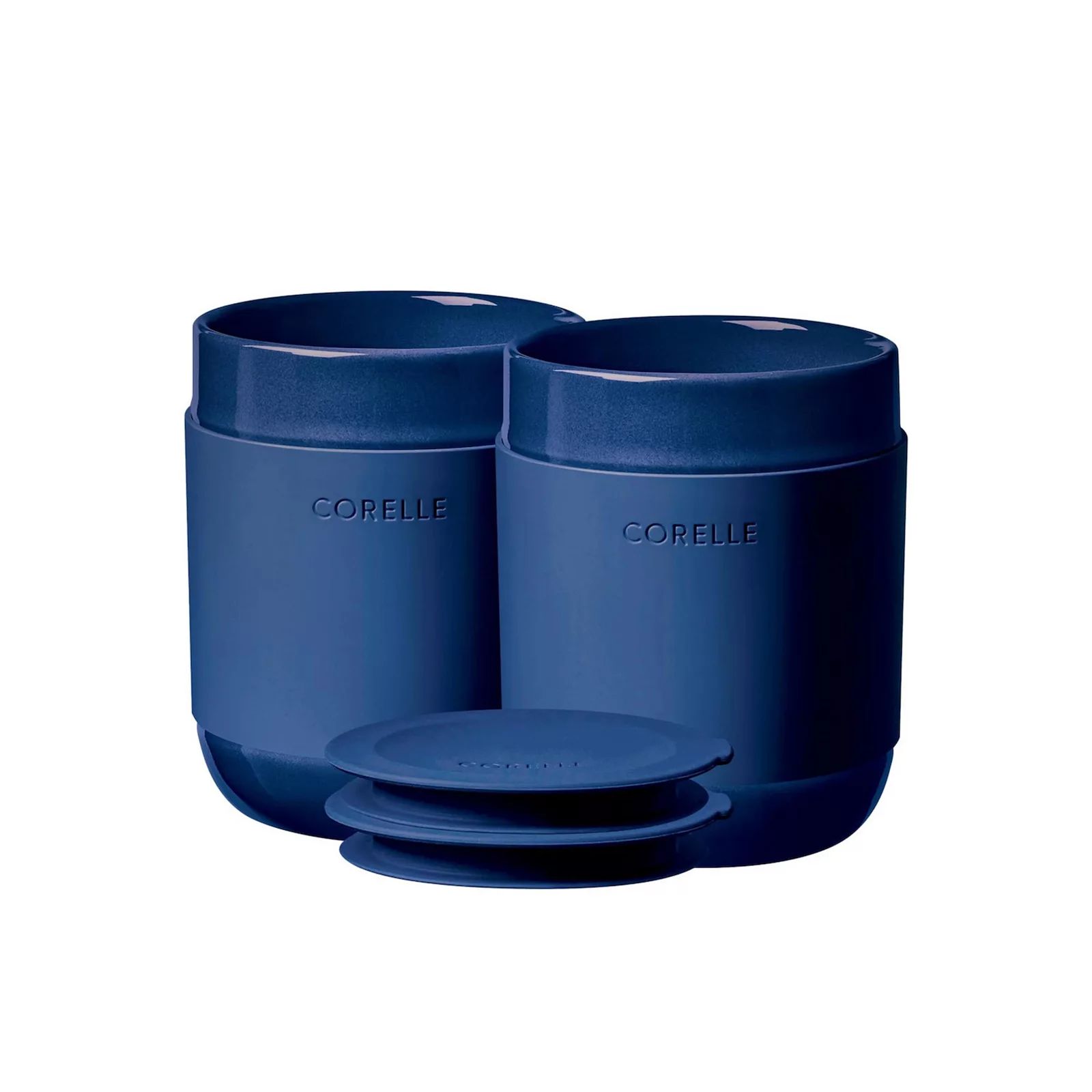 Corelle 4-pc. Stoneware Tumbler with Silicone Lid Set, Multicolor | Kohl's