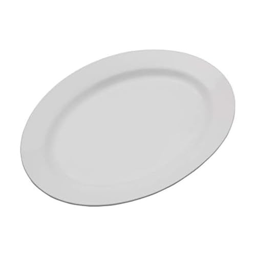 Everyday White Oval 16 inch Porcelain Serving Platter, 16-Inch | Amazon (US)
