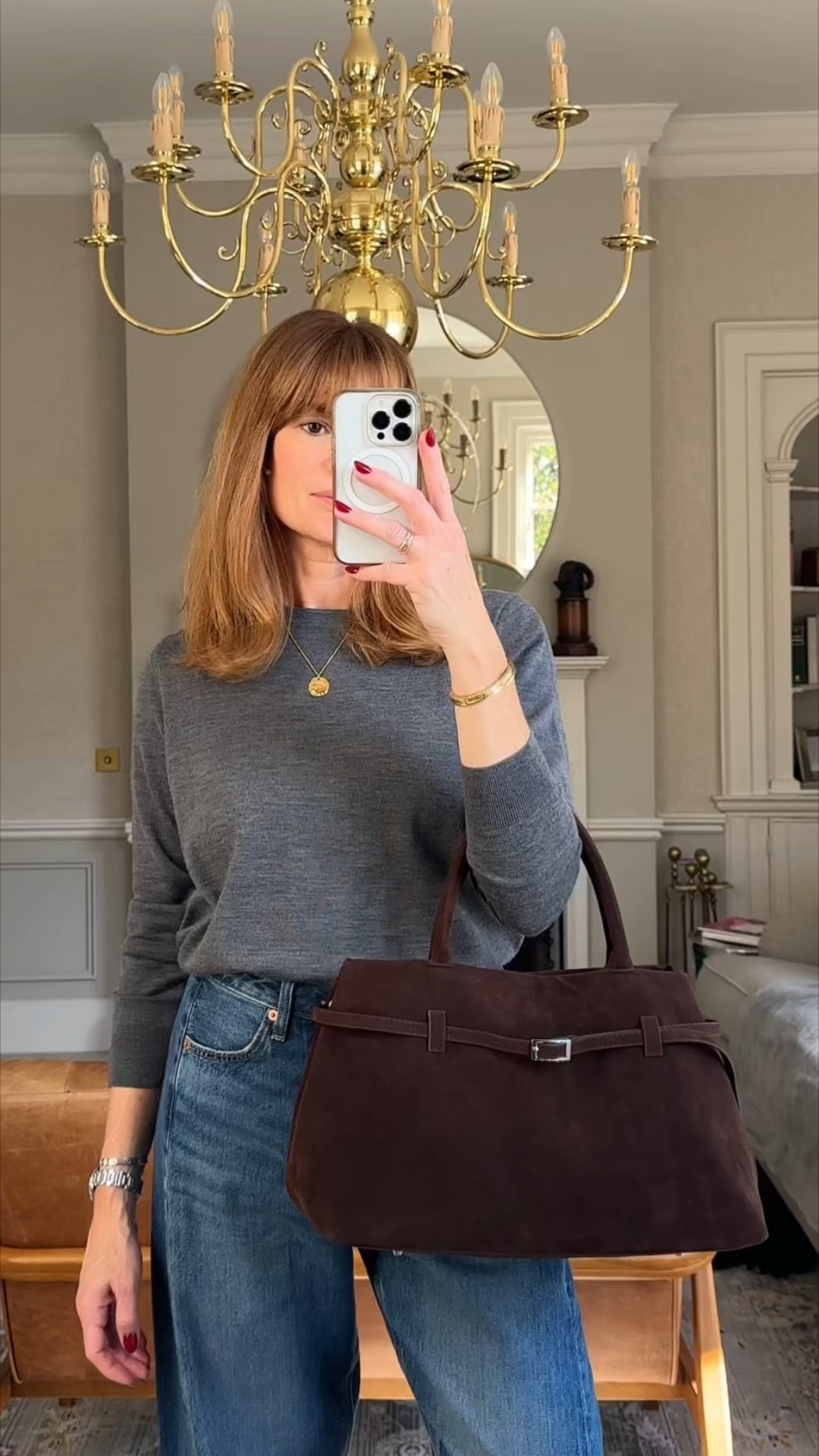 Barrel jeans 10L
Brown suede boots
Grey jumper M
Brown suede bag


#LTKuk #LTKautumn #LTKstyletip