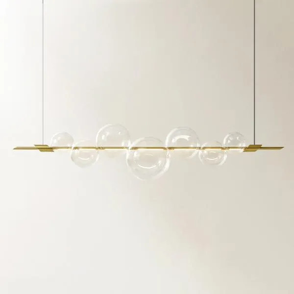Bolla Glass Bubble Chandelier 60" | Z Gallerie
