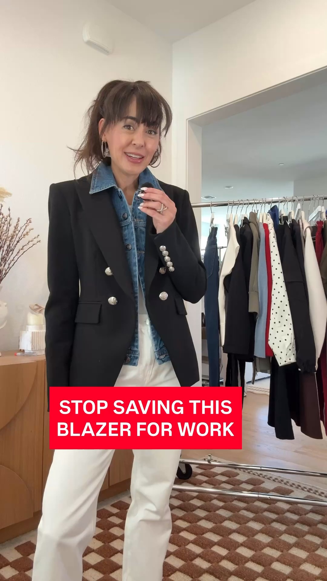 STOP SAVING THIS BLAZER FOR WORK OR A SPECIAL OCCASION 

This Blazer is probably one of my most worn casual pieces, and no matter what I wear it with, it always makes me feel like I look good.

I’m 5’4” and wearing a size 0 
The zip and dickie hoods I found under $50 are interchangeable with all of the Veronica Beard Dickie jackets. I also linked another Veronica Beard inspired blazer under $100 that has the hidden zippers inside.

Use promo code JENNIFERXSPANX @Spanx

#LTKootd