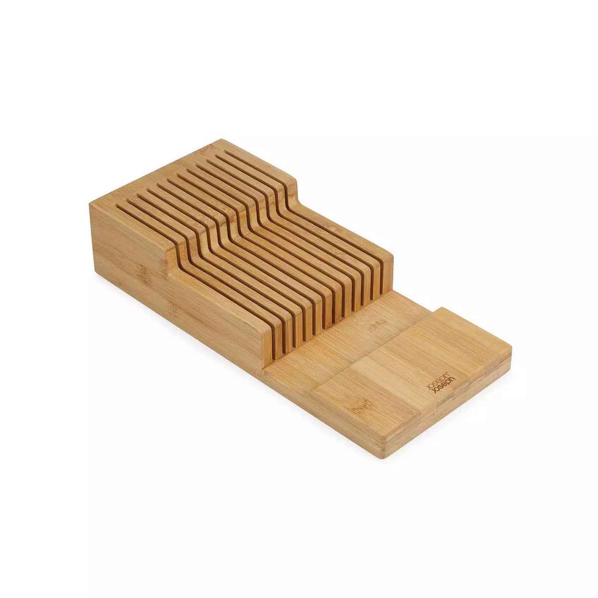 Joseph Joseph Large Bamboo 2-Tier Knife In Drawer Organizer | Target