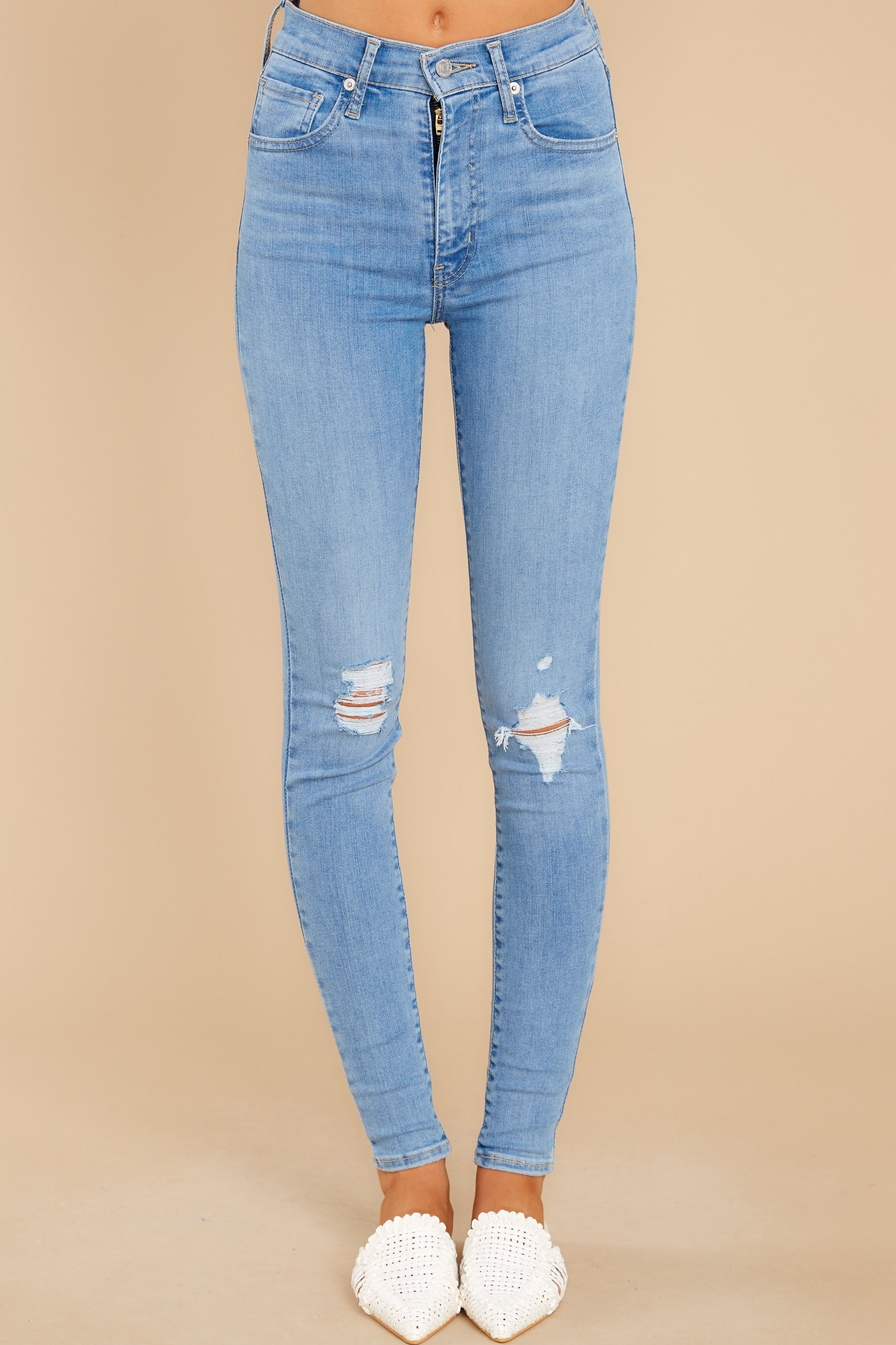 Mile High Super Skinny Jeans in Galaxy Far Away | Red Dress 