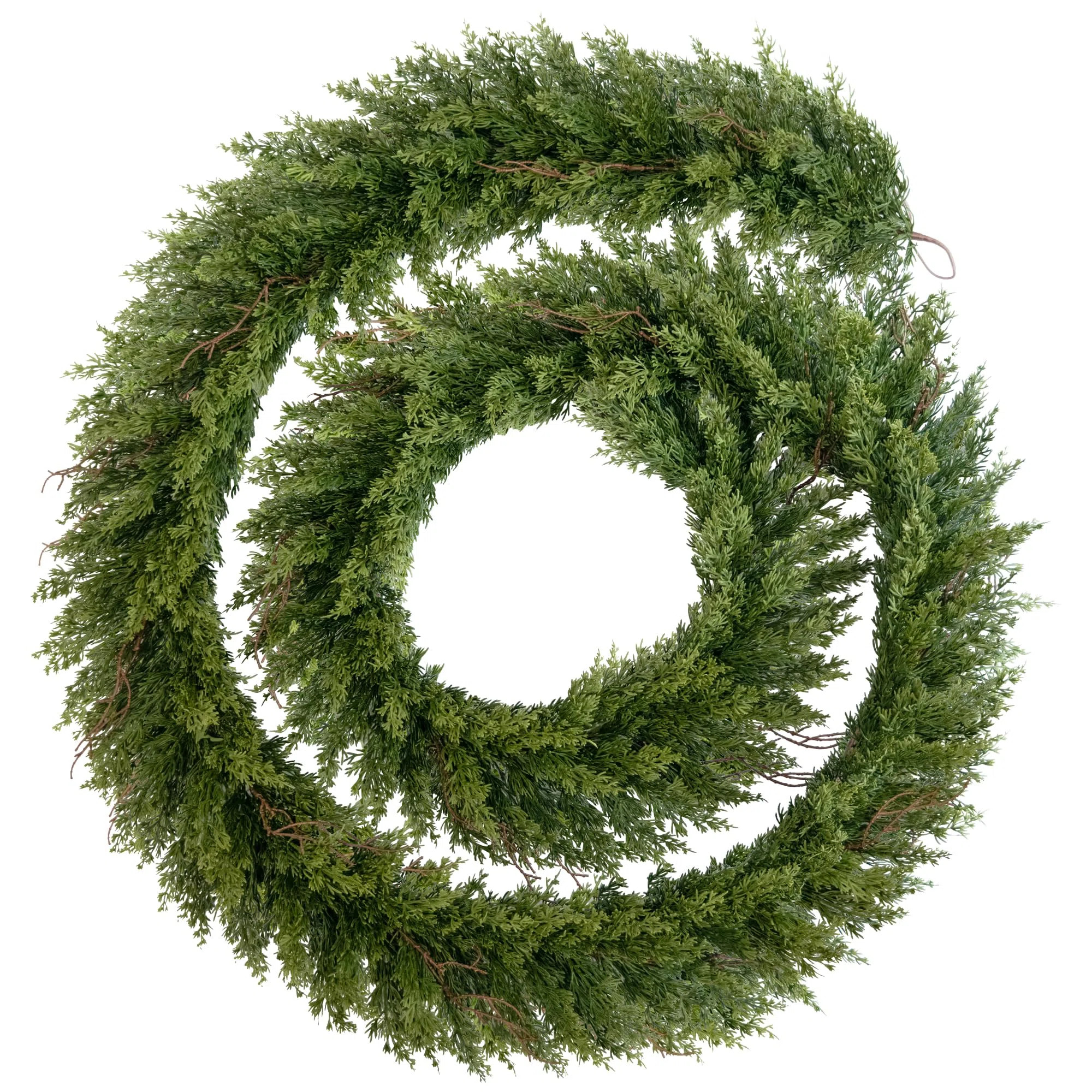 Artificial Cypresses Christmas Garland Greenery | Wayfair North America