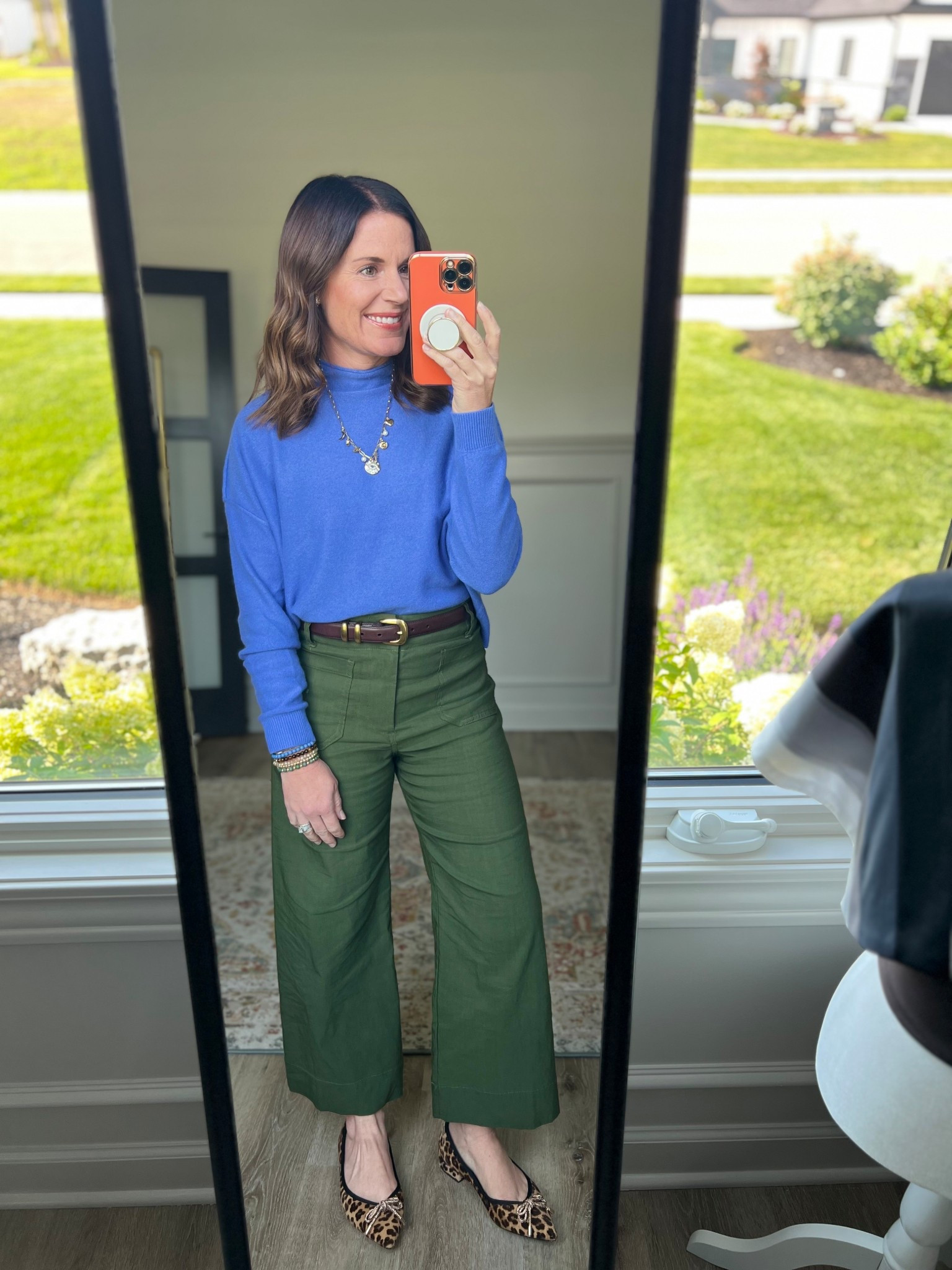 Color Combo.  Heliotrope, Dark Brown, Dark Olive, Camel 

#LTKStyleTip #LTKOver40 #LTKFindsUnder100