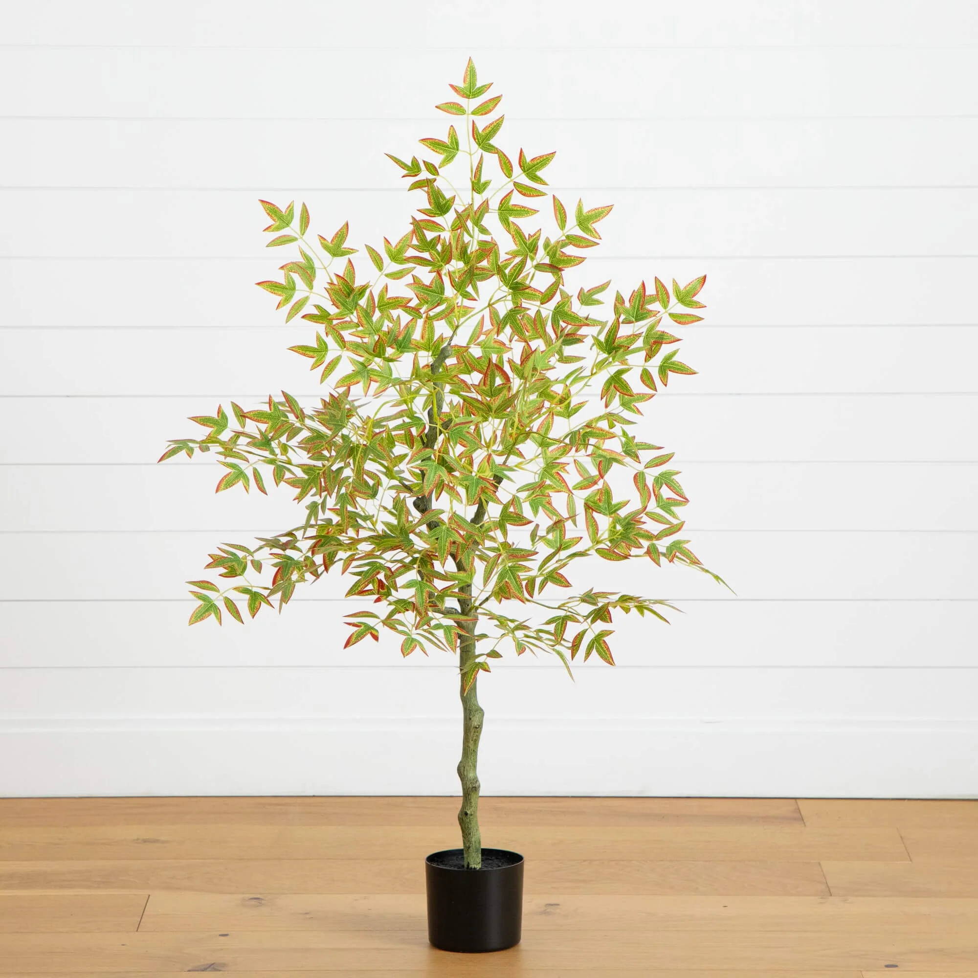4' Autumn Nandina Artificial Fall Tree | Nearly Natural