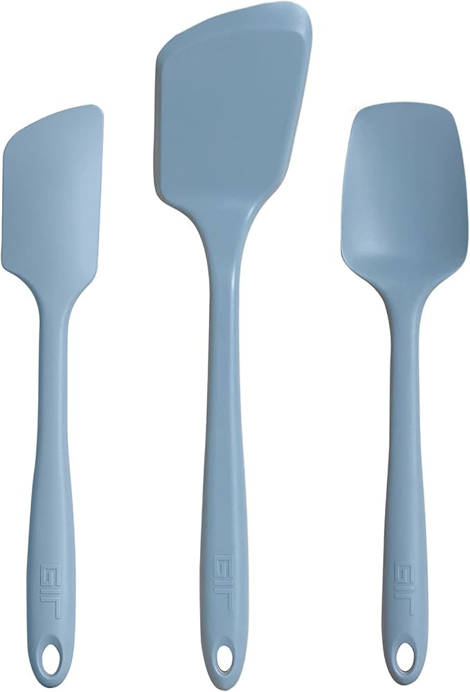 GIR: Get It Right - 3 Piece Silicone Utensil Set - Spatula, Flip & Spoonula - Non-stick - Heat Re... | Amazon (US)