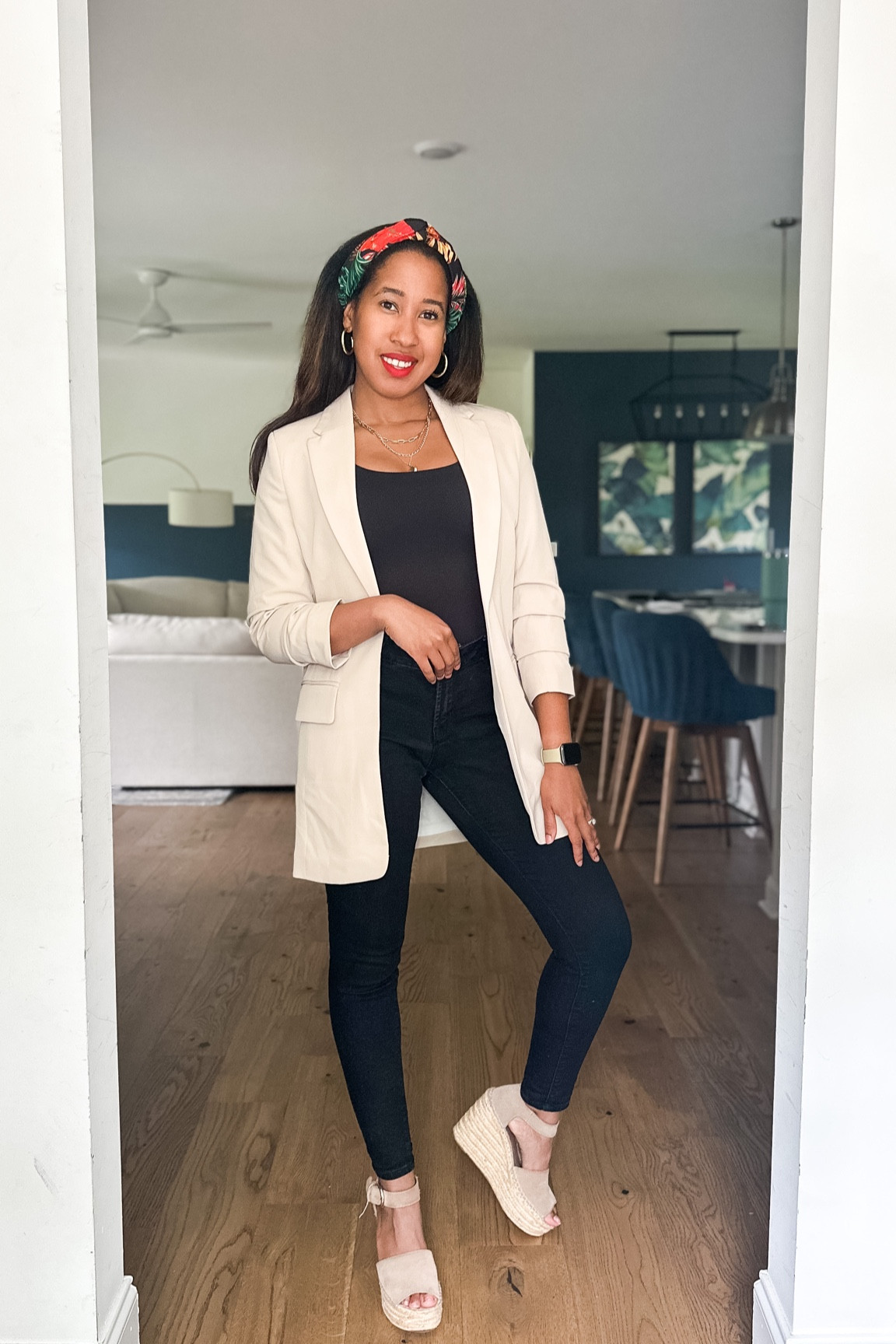 Head to my Instagram to watch the full video and see some tips I would do if I were buying everything brand new. As for everything in this photo, I’d say fit is TTS except the blazer, if you’re in between sizes, I’d size down (I did an XS).

#LTKworkwear #LTKunder50 #LTKstyletip