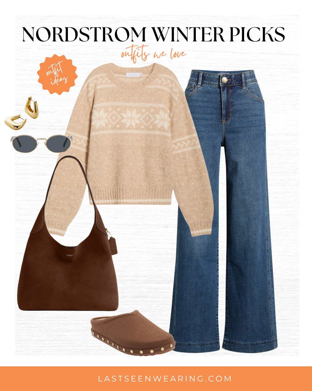 Cozy outfit to get through the winter months! All from Nordstrom.  

 #LTKgrwm #LTKootd #LTKOver40