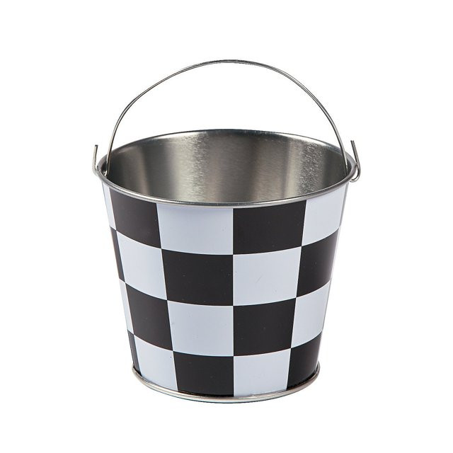 Checkered Pails - Party Supplies - 12 Pieces | Walmart (US)