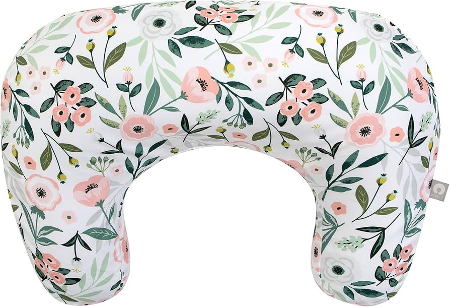 Boppy Nursing Pillow, Pink Garden Flowers, Larger, More Supportive for Breastfeeding and Bottle F... | Amazon (US)