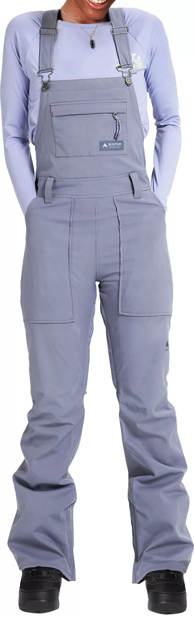 Burton Women's Avalon Snow Bib, XS, Folkstone Gray | Dick's Sporting Goods