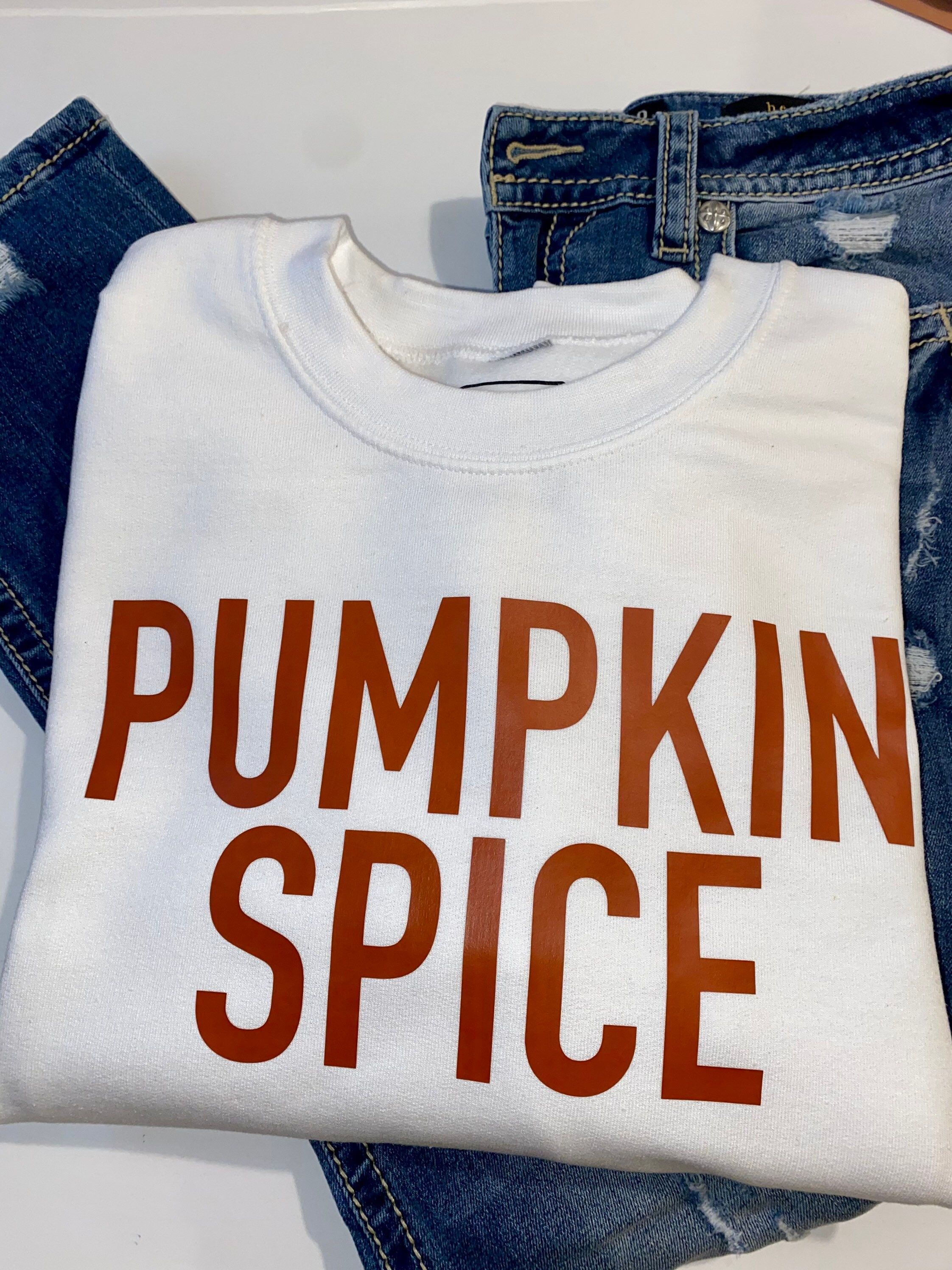 Pumpkin Spice Crewneck, Autumn, Pumpkin, Fall, Y’all, October | Etsy (US)