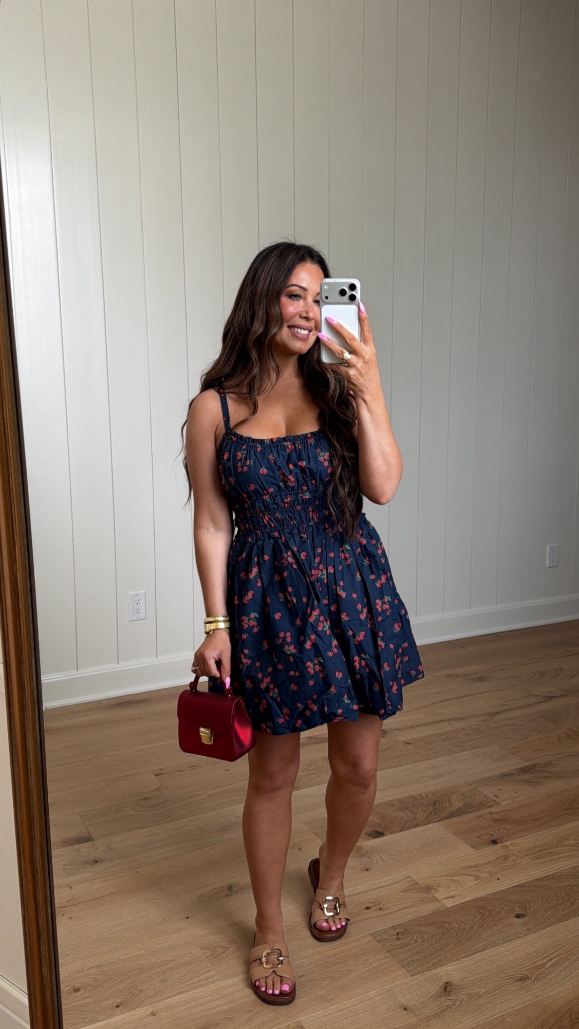 Abercrombie Strawberry Mini Dress | Smocked Summer Dress

This Abercrombie strawberry dress is absolutely stunning 🤍 The smocked bodice is so flattering and the fit is feminine without being over the top.

Wearing a size Small. True to size. Comes in multiple colors and prints.

Perfect for summer parties, date night, vacations, or family photos.

#LTKgrwm #LTKootd #LTKValentine

#LTKPetite #LTKOver40 #LTKMidsize