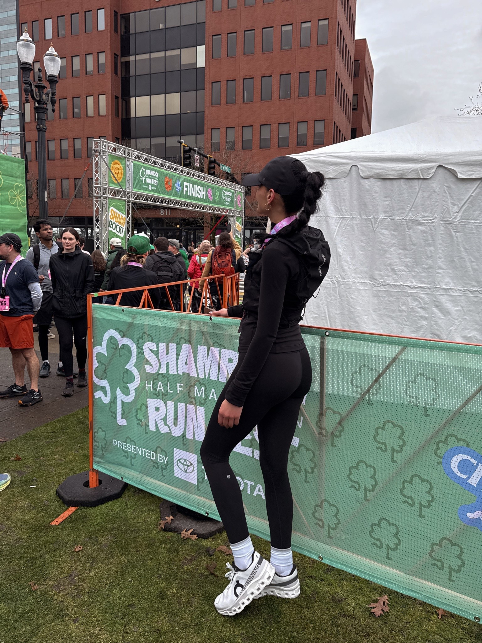 First half marathon in the books! 🏅

#LTKStyleTip #LTKActive #LTKShoeCrush