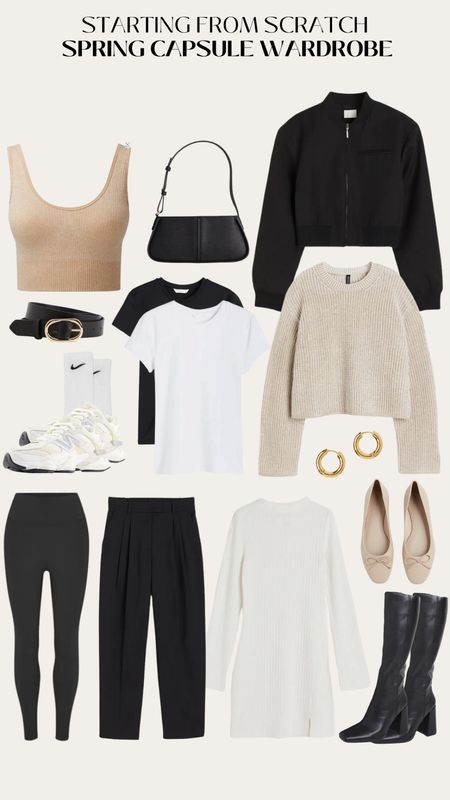 What I would buy if I was starting my Spring capsule wardrobe from scratch - ultimate basics 

#LTKeurope #LTKSeasonal #LTKstyletip