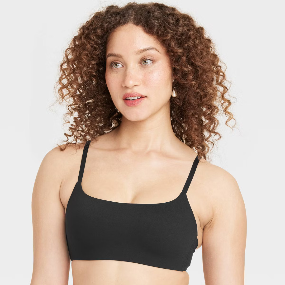 Women's Luxury Collection Bonded Microfiber Padded Scoop Bralette - Auden™ | Target