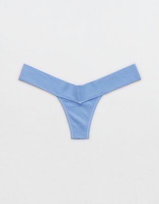 Aerie Seamless Ultra Low Rise Thong Underwear | Aerie