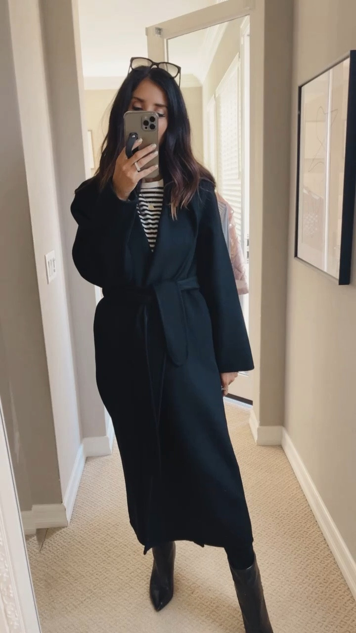 My coat is currently on sale and under $200! I’m just shy of 5’7 wearing the size XS. 
Fall style, fall fashion, StylinByAylin 

#LTKSeasonal #LTKsalealert