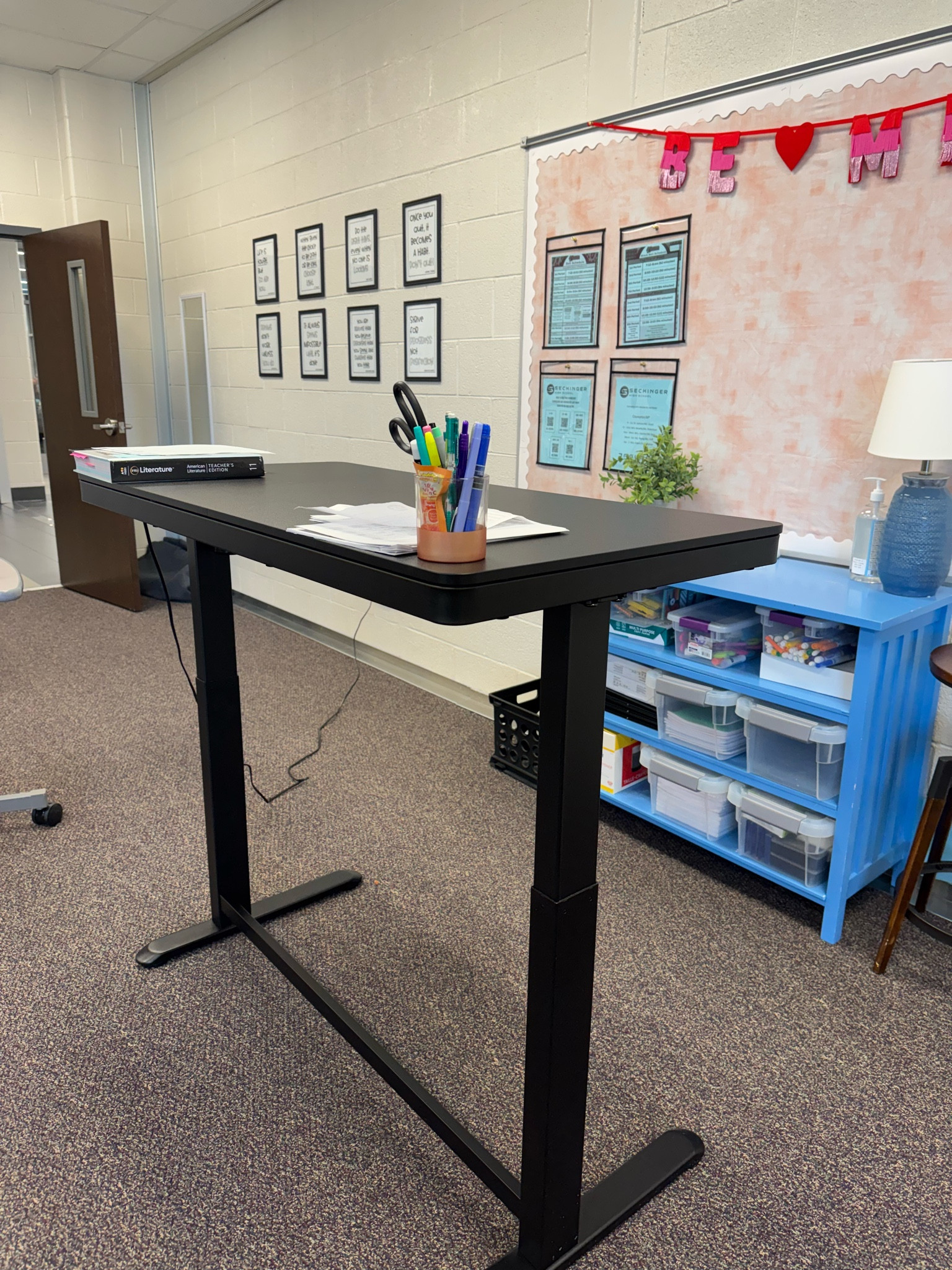 My absolute favorite part of my classroom!! Every teacher needs this standing desk!!

#LTKHome #LTKWorkwear