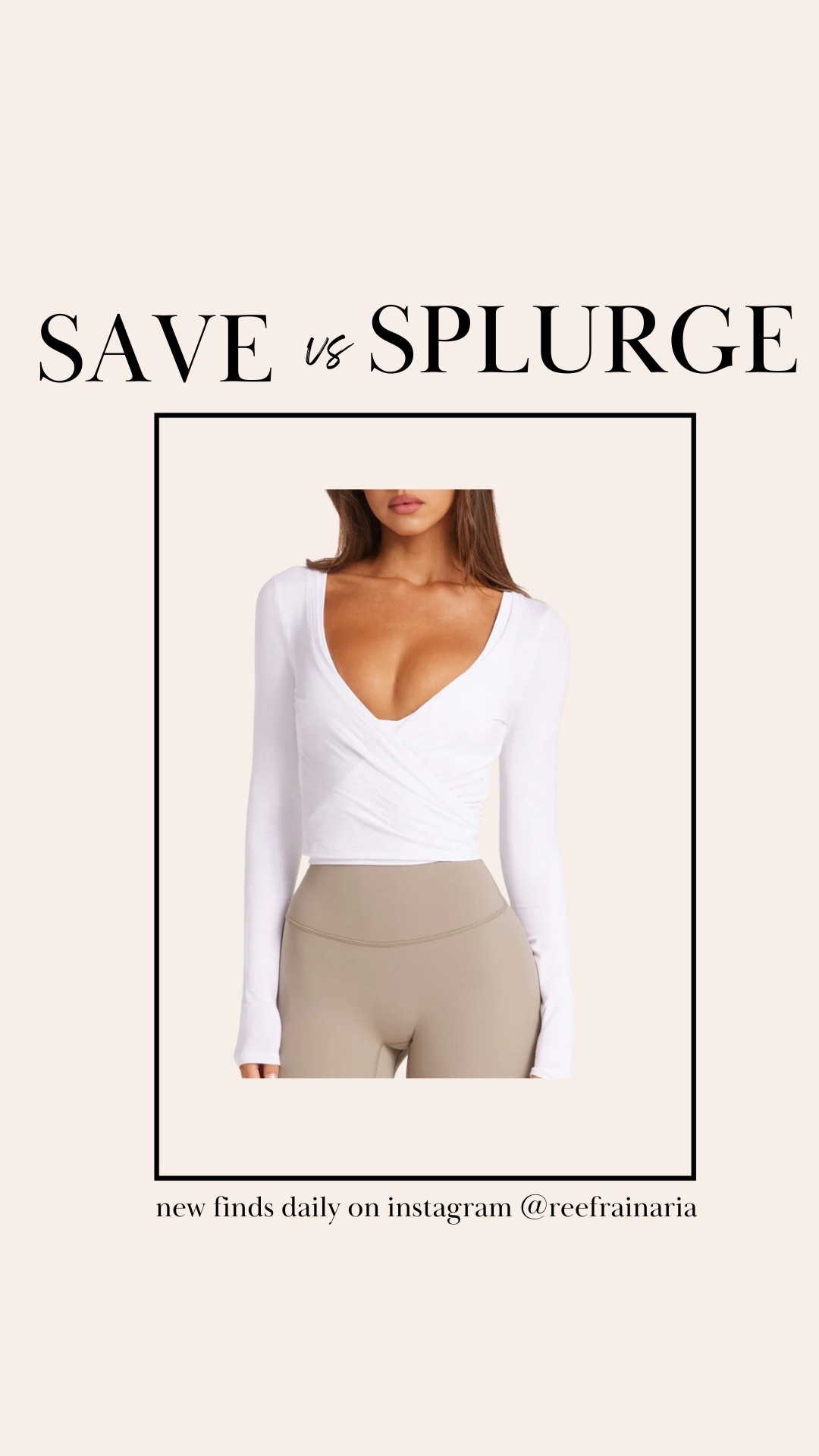 Shop new save vs splurge finds daily on my instagram @reefrainaria 

#LTKSeasonal #LTKFindsUnder50 #LTKStyleTip