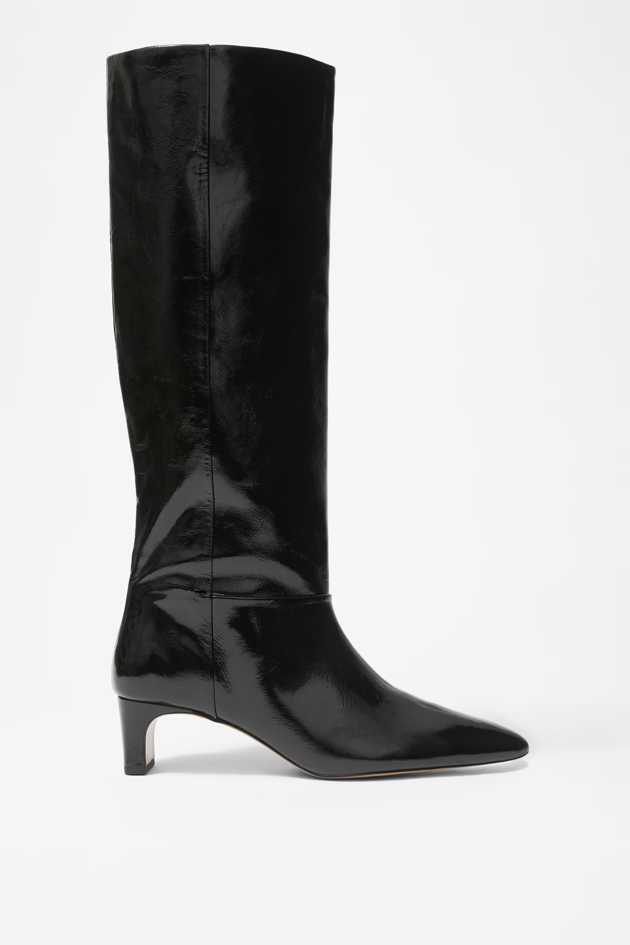 Pointed-Toe Knee-High Boots | H&M (UK, MY, IN, SG, PH, TW, HK)