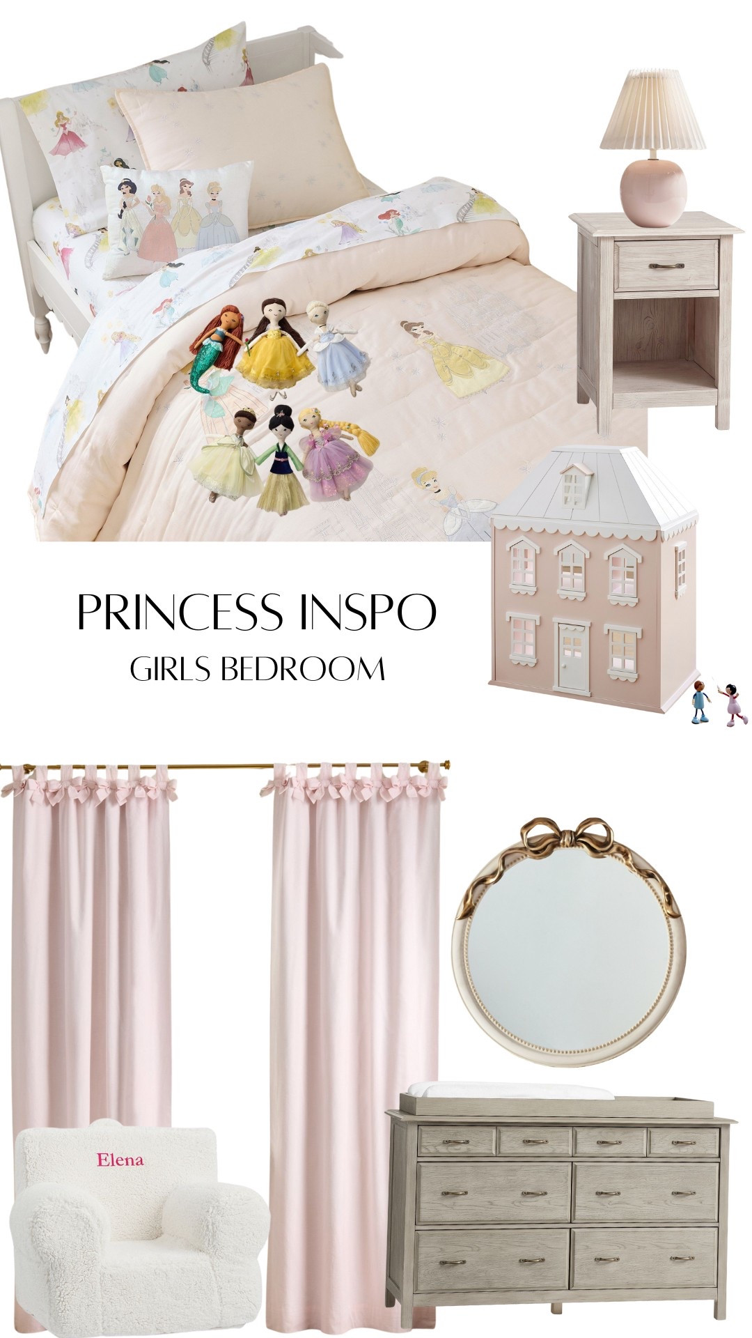 Princess theme bedroom for your little princess 💕

#princess #toddler #bedroom #inspo

#LTKStyleTip #LTKHome #LTKKids