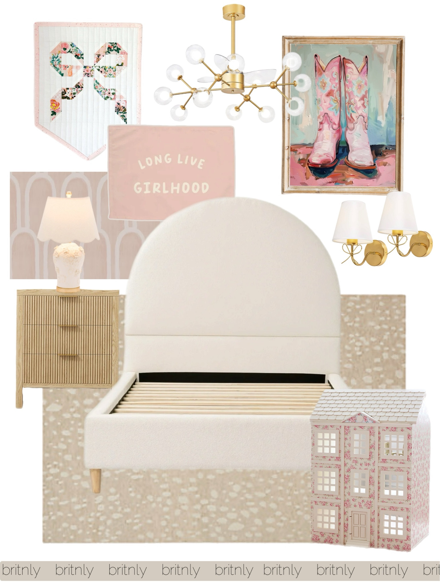 MY MOST POPULAR POST. 
In love with this little girls room inspo.. I’ll be posting pics soon 💕

Little girls room | western vintage | pottery barn kids | bedroom budget 

Time for a big girl bed 