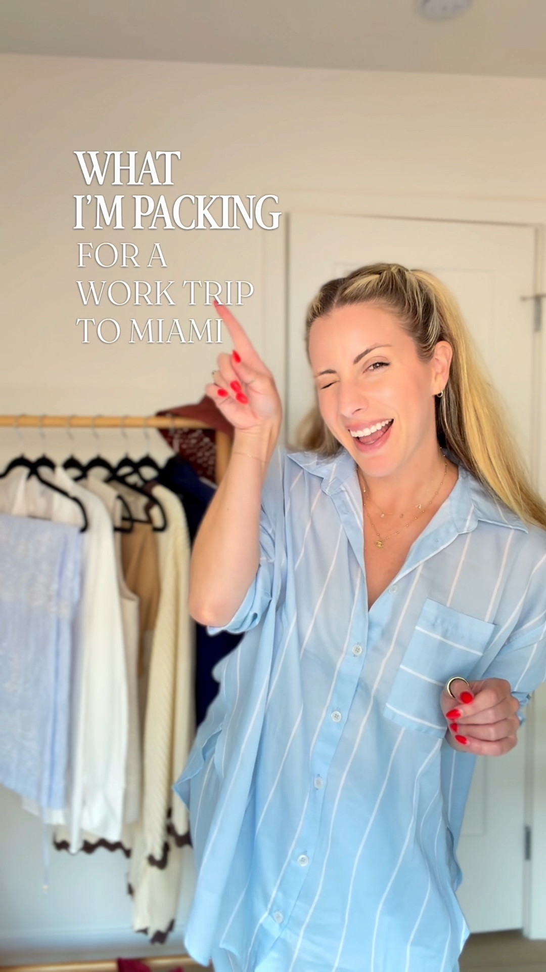 What I’m packing for a summer work trip to Miami ✈️🌴 Elevated workwear for hot weather featuring lightweight linen, breathable cotton, relaxed tailoring and easy summer layers. I planned each look around my actual itinerary—from travel day and a leadership offsite to work dinners and warm weather evenings out. Chic summer work outfits that still feel polished, comfortable and easy to pack 🤍

everything linked below n

summer work outfits | Miami outfits | hot weather workwear | business casual outfits | linen outfits | elevated workwear | work trip packing | summer travel outfits | chic office style | lightweight summer clothes

#LTKootd #LTKTravel #LTKWorkwear