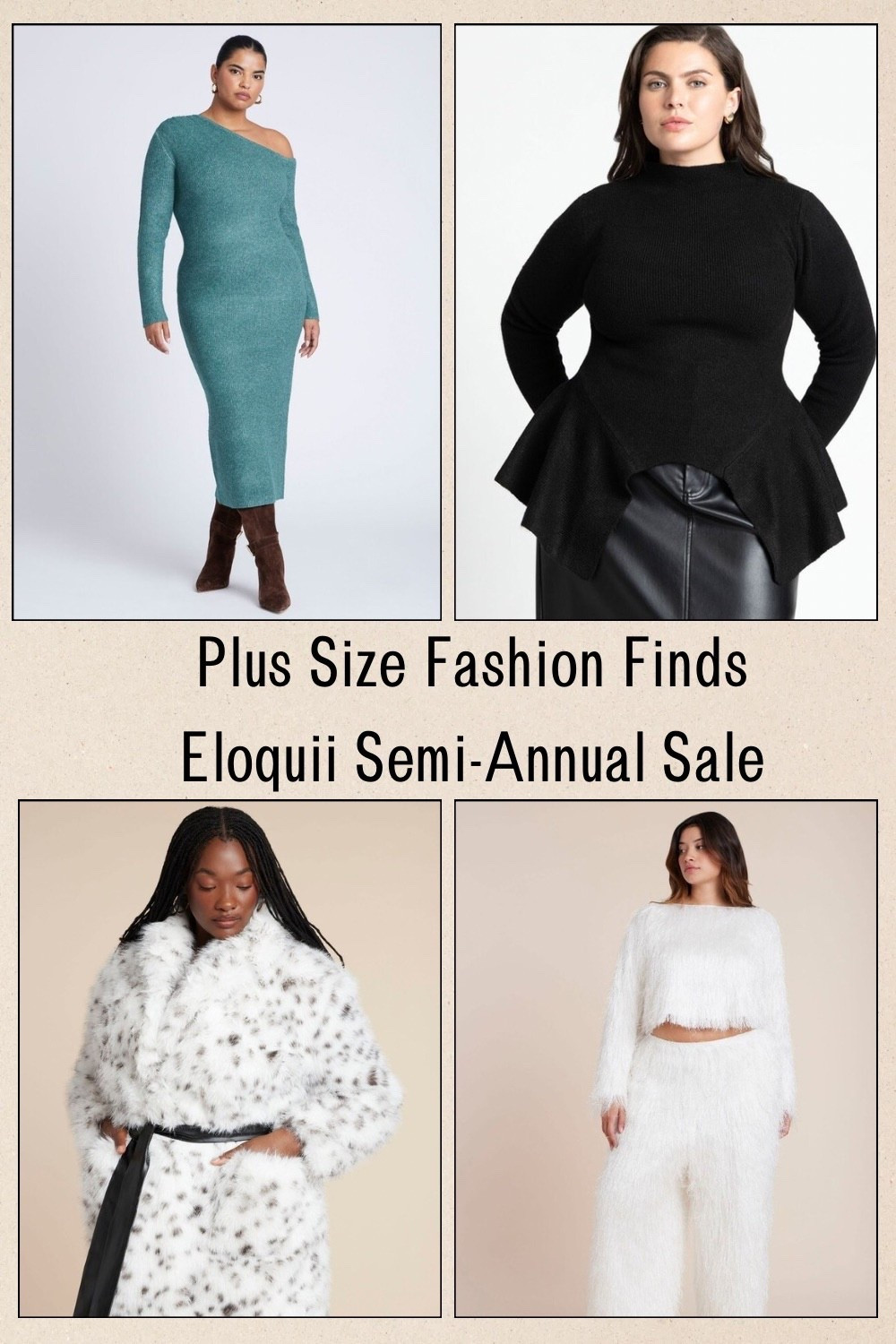 Eloquii is having their semi-annual sale. Up to 80% off

#LTKPlusSize #LTKOver40 #LTKMidsize