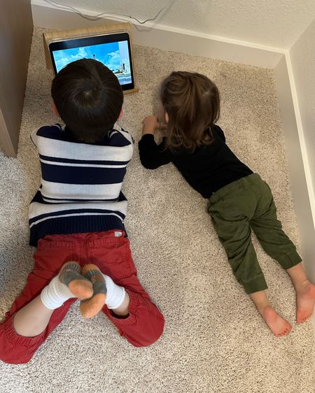 Sweet boys love to play Legos together and now they can watch Lego how to videos. Though the babe is too young, he still loves to watch  

#LTKunder100 #LTKkids #LTKFind