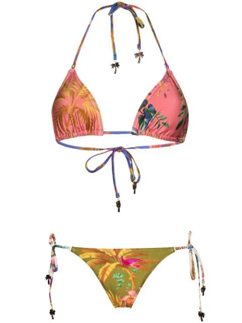 Mini Tri Tropicana-print bikini | Farfetch (UK)