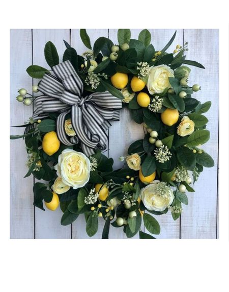 Such a pretty spring wreath! 

#LTKhome #LTKfindsunder50