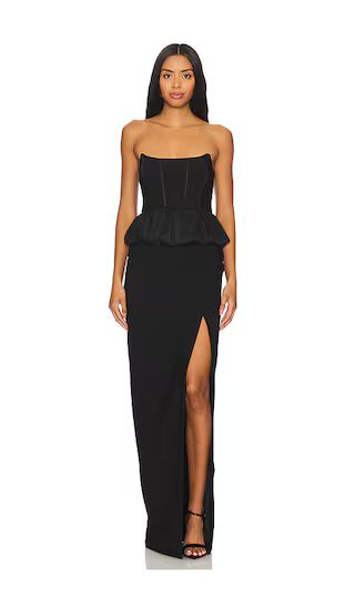 Liana Gown in Black | Revolve Clothing (Global)